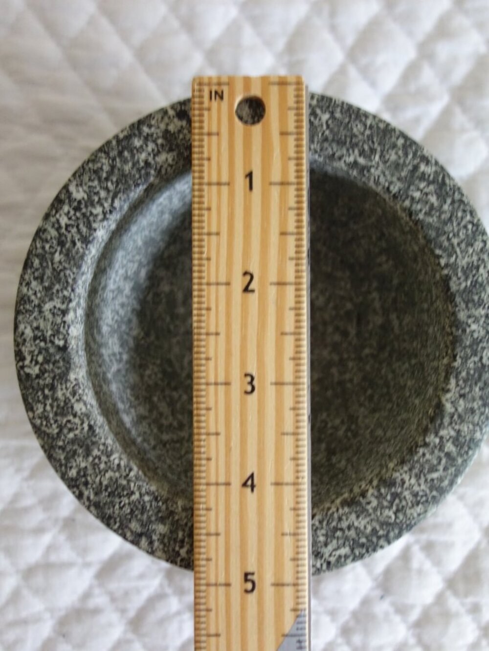 Heavy Duty Gray Granite Mortar and Pestel (new?) - Picture 4 of 5